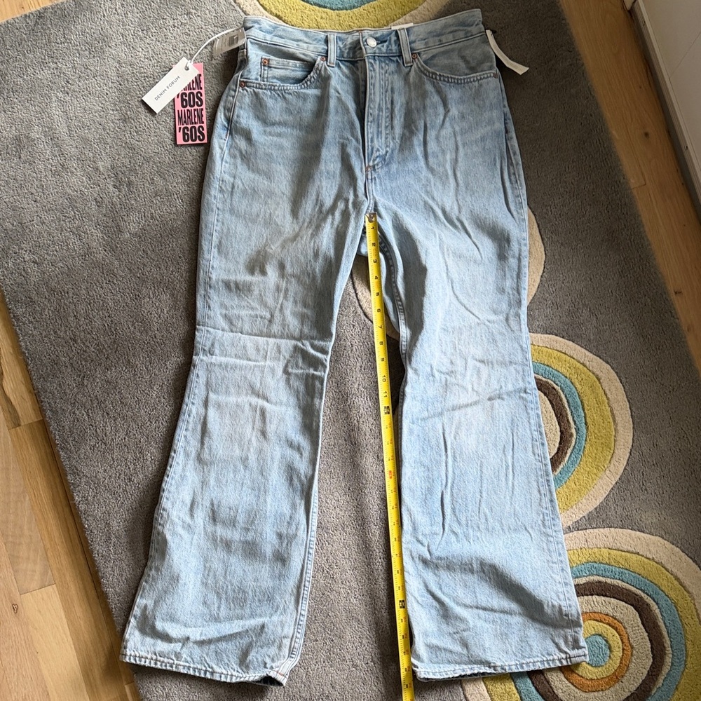 Denim Forum- Marlene 60’s Light Blue Denim Jeans